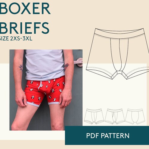 Mens Posing Suit / Bikini Sewing Pattern PDF | Etsy Canada