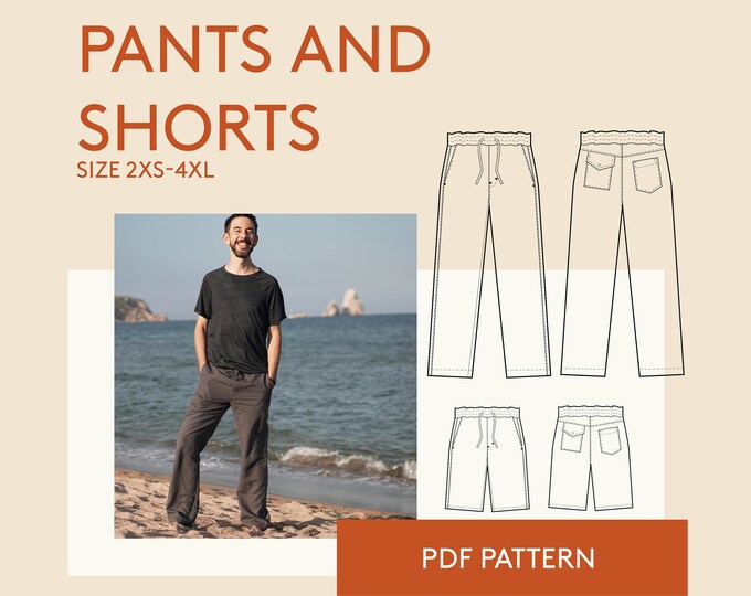 Men's and Women's clothing sewing patterns by WardrobeByMe on Etsy