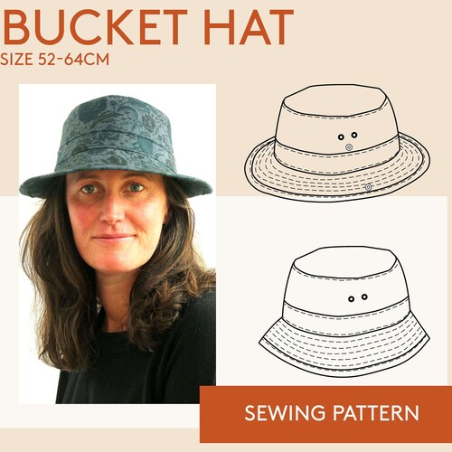 Bucket Hat Sewing Pattern Safari Hat 