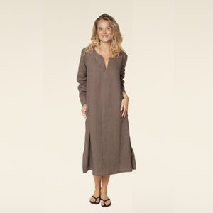 Modello di cucito per tunica boho: taglie da donna US 0-24 (modello PDF)