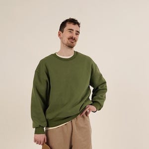 Boyfriend Sweater Sewing Pattern Unisex: Oversized Fit (PDF Pattern)