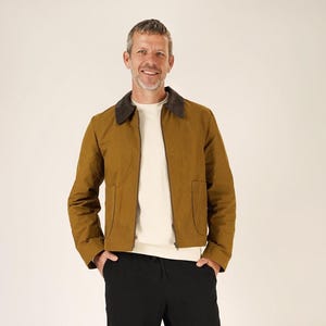 Bomber Jacket Sewing Pattern PDF: Lined Jacket with Pockets (Sizes 2XS-4XL)