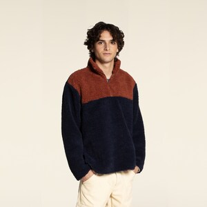 Half zipper sweater sewing pattern