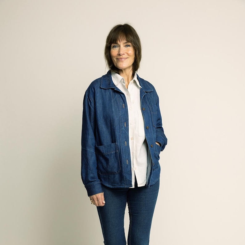 Projector Jacket Pattern Jacket Sewing Pattern, Projector File and Video Tutorial, Sizes US 0-24 ...