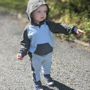 KIDS HOODIE DRESS 4-10 SEW YESTERDAY