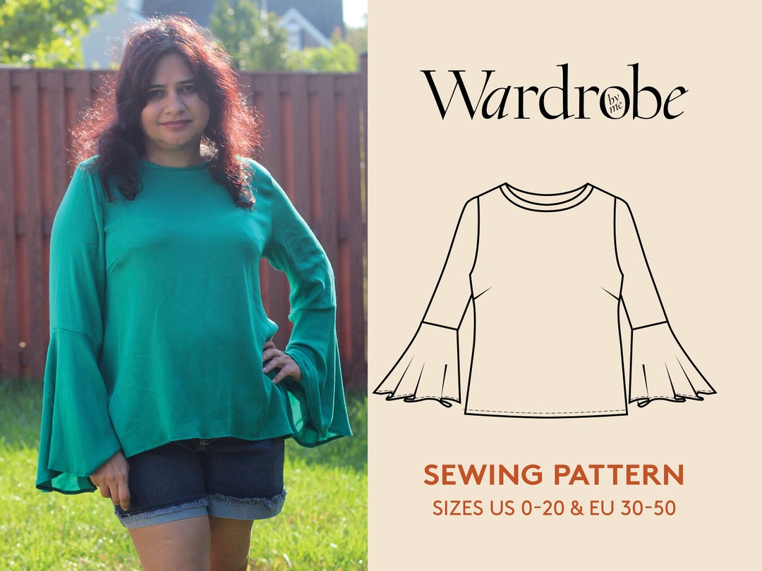Sweatshirt Tunic Pattern Tunic Sewing Pattern for Women in Sizes US 0-20 / EU 30-54 - Etsy Canada