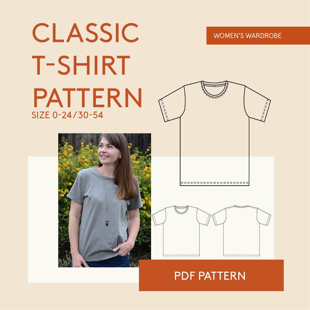 basic tee sewing pattern
