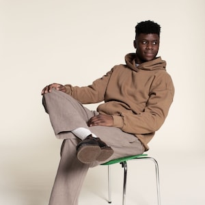 Oversized Hoodie sewing pattern and projector file, Sizes 2XS-4XL, Men&#39;s sweater sewing pattern pdf,  Make your own hoodie sweatshirt.