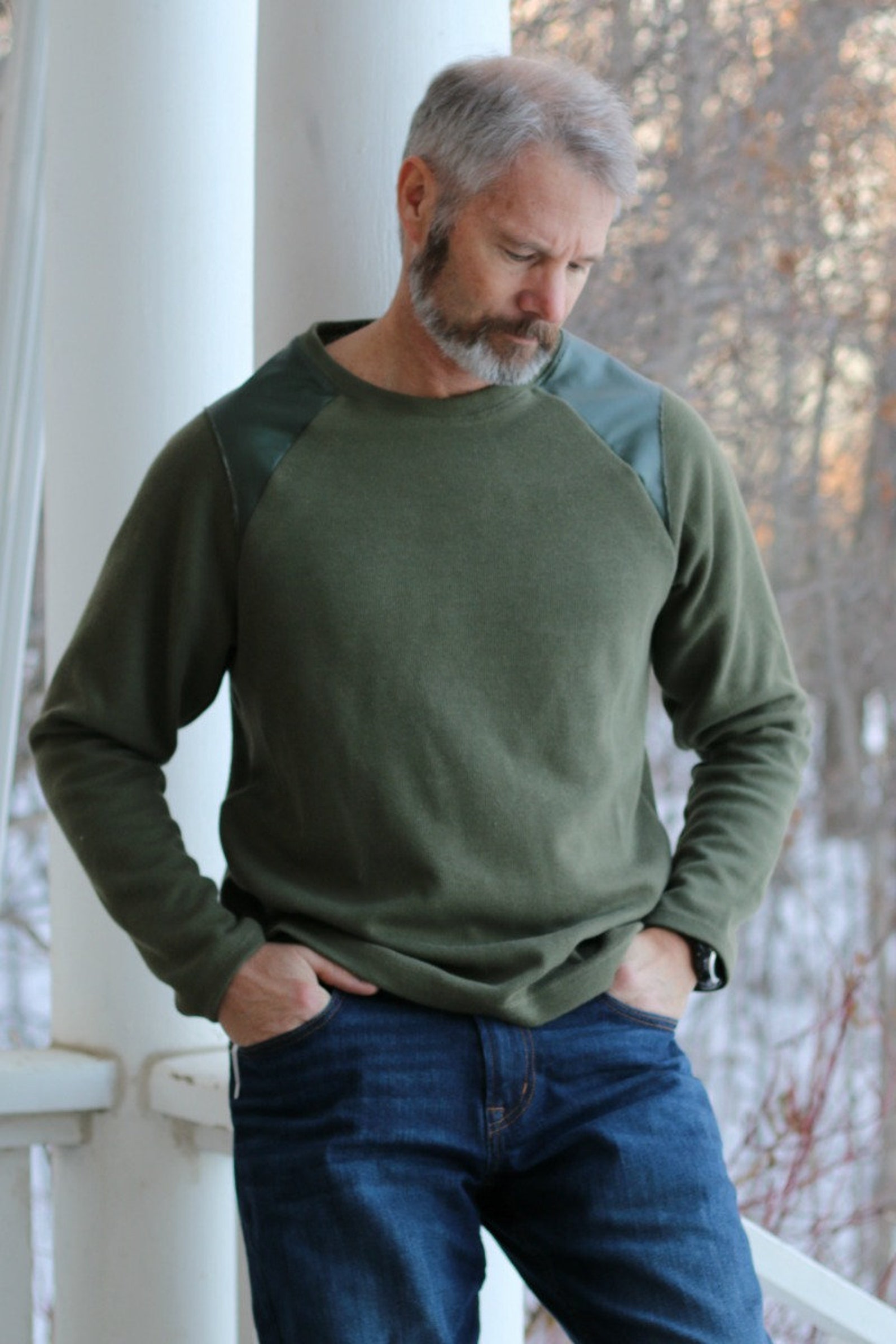 Mens raglan tshirt PDF sewing pattern Raglan tshirt PDF Etsy