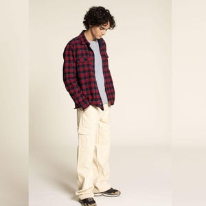 Cargo pants PDF sewing pattern and projector file, Work pants sewing pattern,  Sizes 26-42", instant download