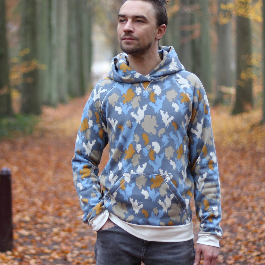 Hoodie sewing pattern Men's PDF sewing pattern Etsy