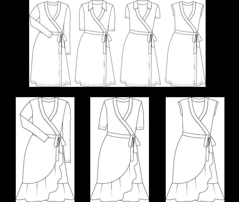 Women's pdf dress patterns Womens PDF clothing patterns | Etsy