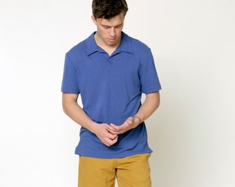 Men's Polo Shirt Sewing Pattern: Sizes 2XS-4XL (PDF Pattern)