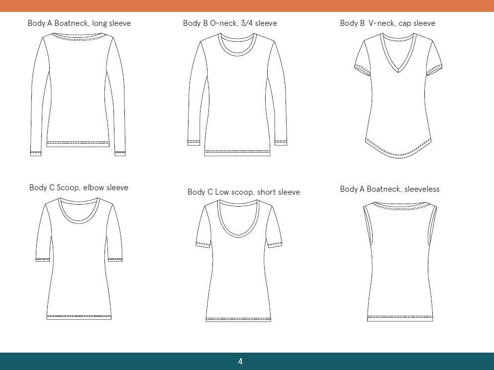 T shirt sewing pattern for plus size women Womens Tshirt Etsy