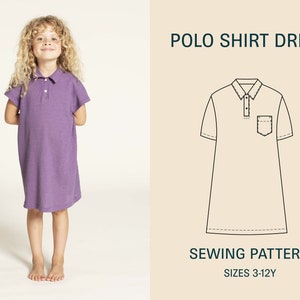 Polo shirt sewing pattern