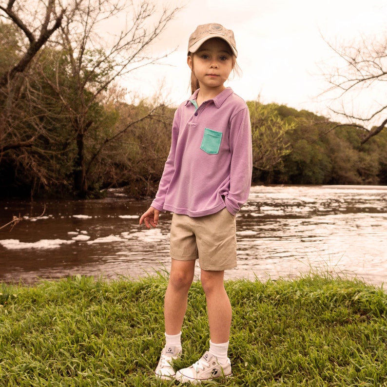 Polo shirt sewing pattern