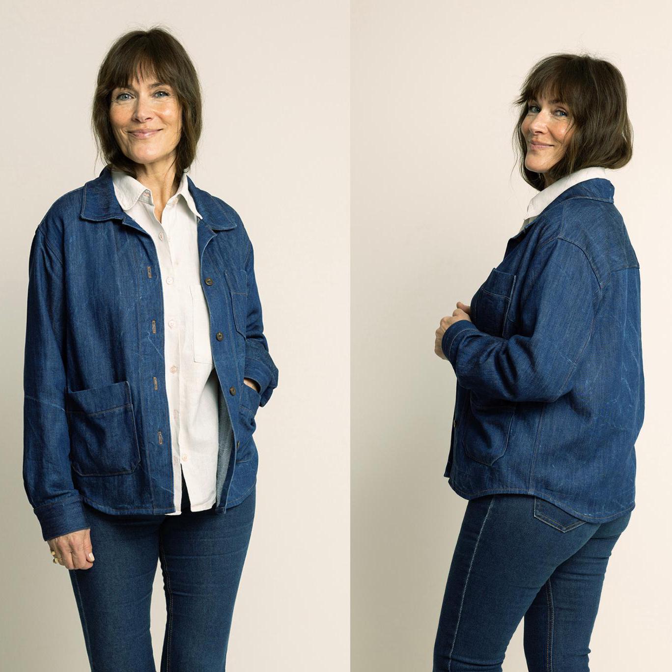 Projector Jacket Pattern Jacket Sewing Pattern, Projector File and Video Tutorial, Sizes US 0-24 ...