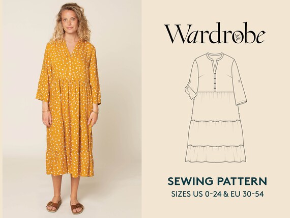Smock jurk online zelf maken