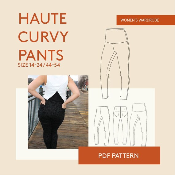 Plus Size Pants Pattern/womens Plus 