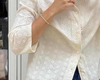 Dukke Blouse Sewing Pattern for Women (US 0-24 / EU 30-54) (PDF Download)