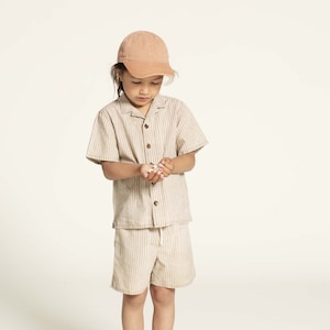 Patron de couture de chemise • Patron de couture PDF • Tout-petit • Enfants • Tailles enfants 3-12 ans • Tutoriel vidéo • Patron de chemise tropical facile