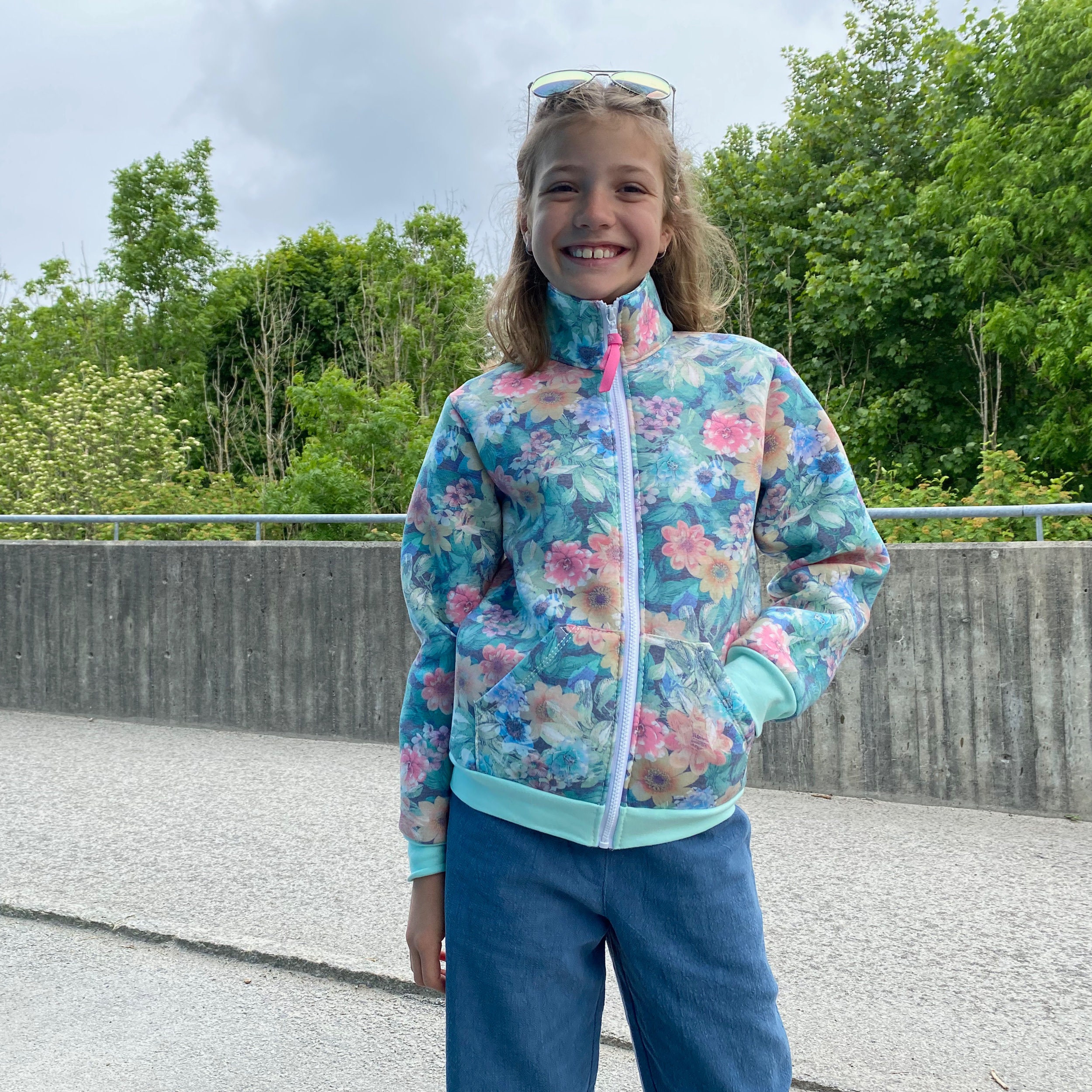 Kid's zipper jacket sewing pattern sizes 312Y Childrens Etsy