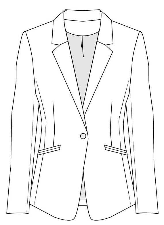womens blazer pattern