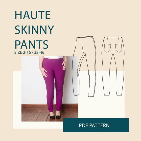 Pants Patterns for Women Pants Pattern Woman PDF Pants | Etsy