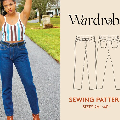 Kelly Jeans PDF Sewing Pattern - Etsy