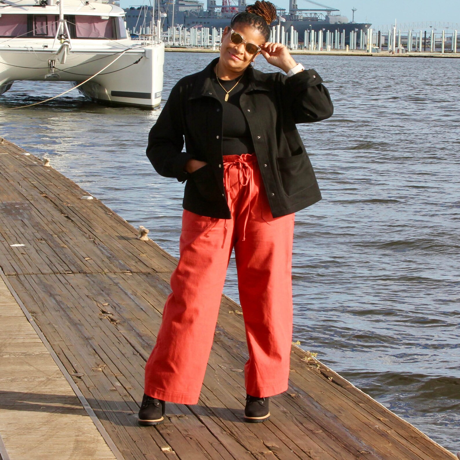 Projector Jacket Pattern Jacket Sewing Pattern, Projector File and Video Tutorial, Sizes US 0-24 ...