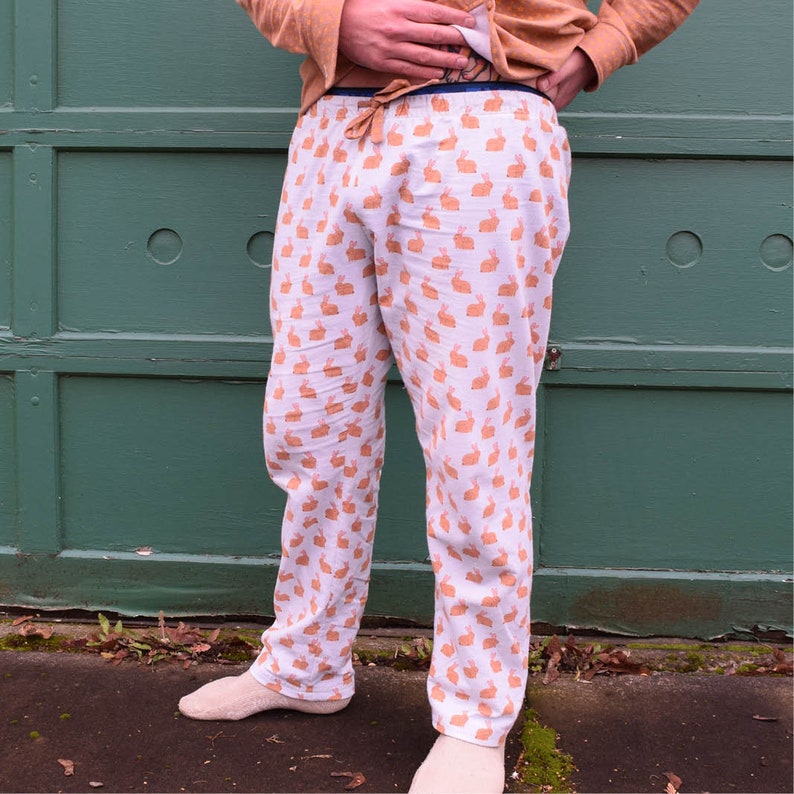 Pajama Pants Sewing Pattern PDF Pajama Pattern Mens Pajamas Etsy