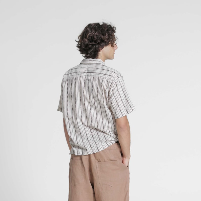 Men's Woven Bowling Shirt Sewing Pattern (PDF Pattern) - Etsy Australia