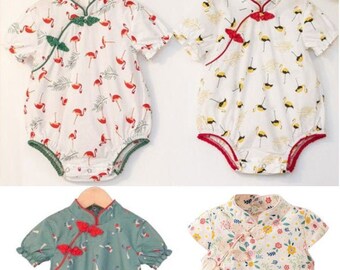 baby cheongsam romper