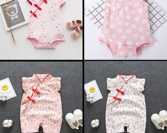 baby cheongsam romper