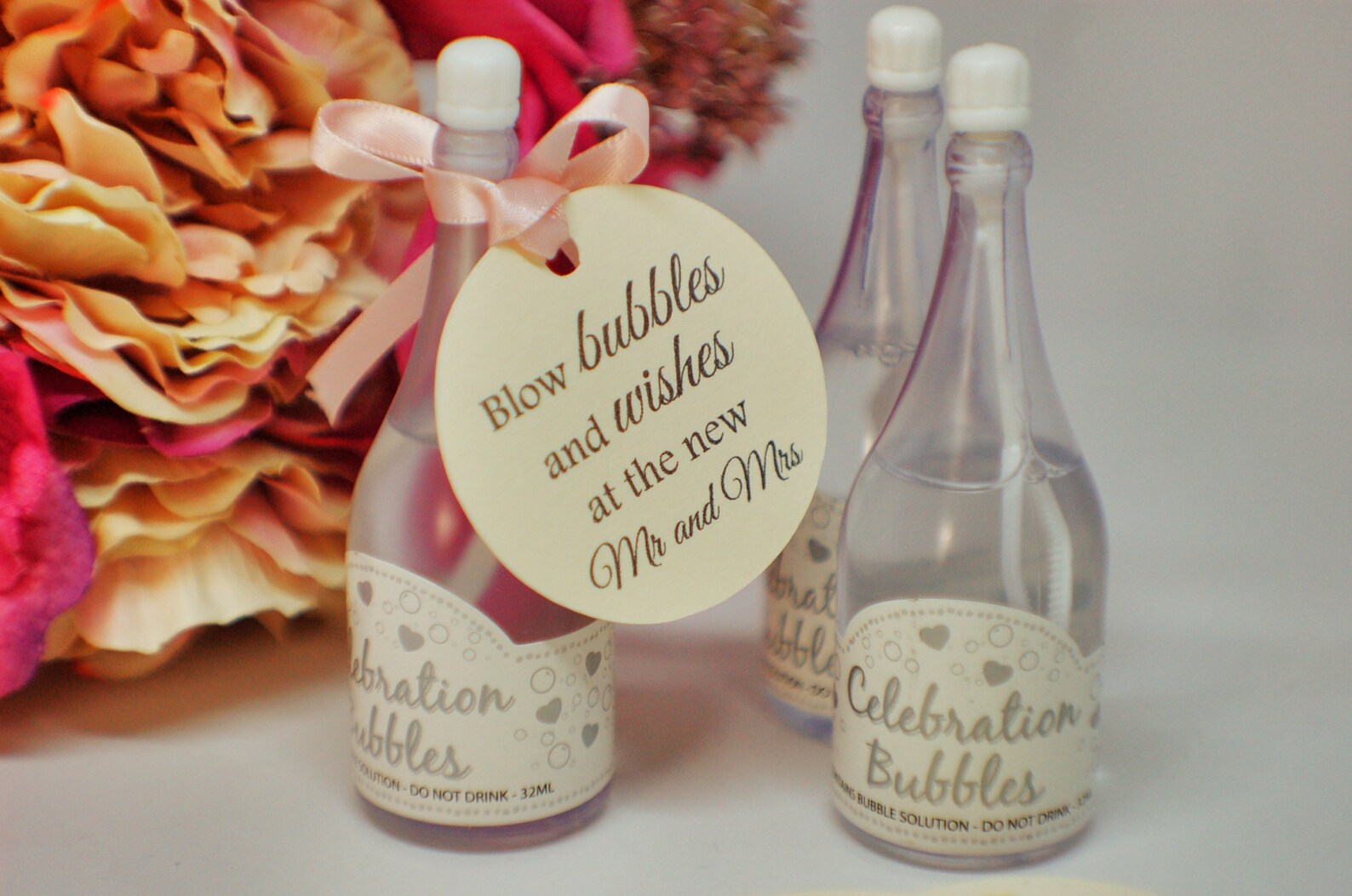 Wedding Bubble Tags Tags for Bubbles Celebration Tags Their Etsy UK