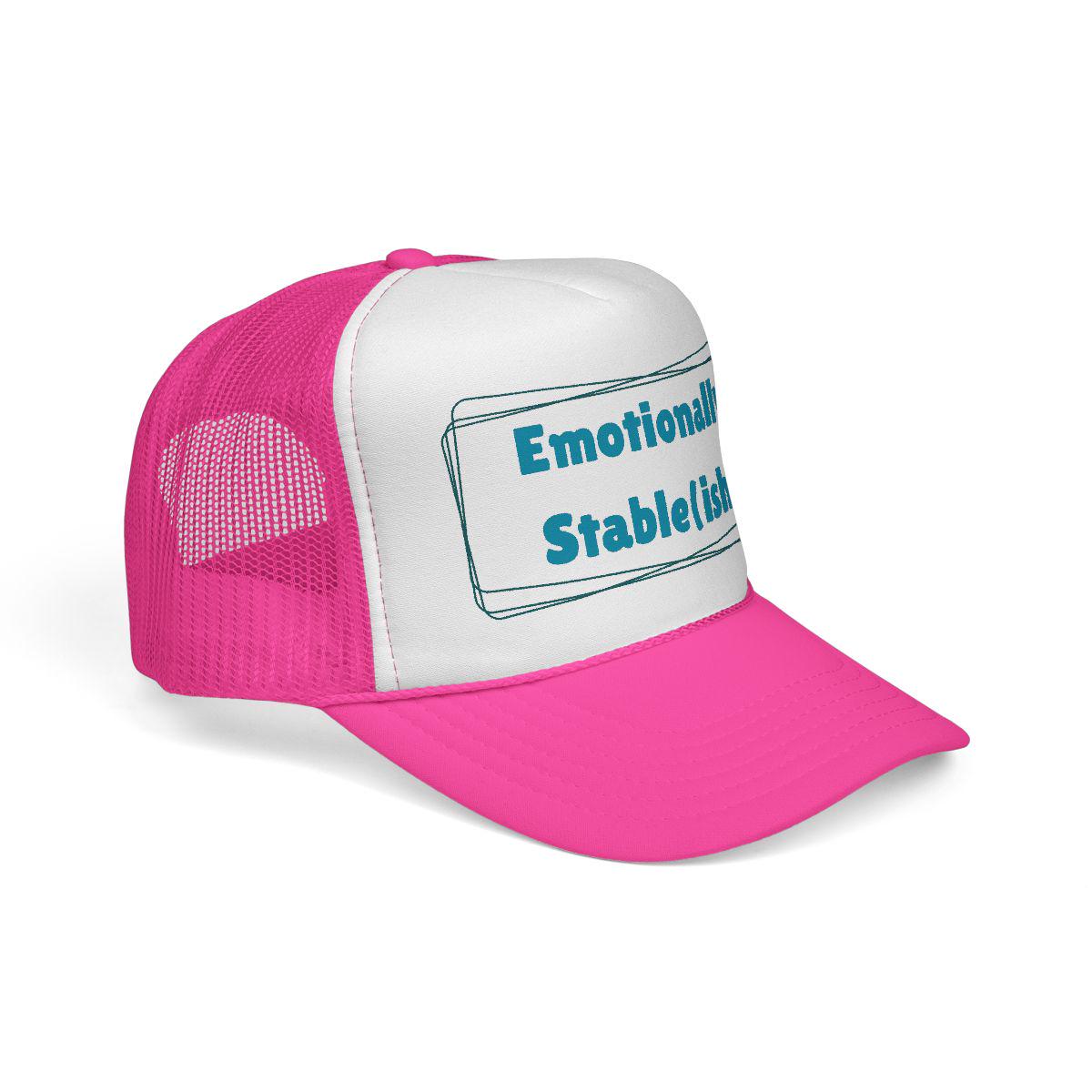 Funny Mental Stability Trucker Hat Take Care Of Your Mental Health Trucker Hat – Find The Good  main image 4