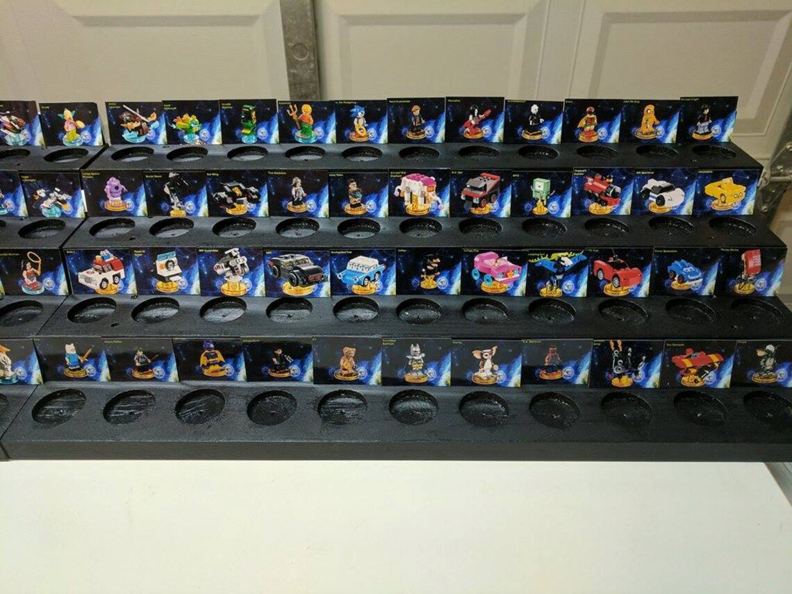 Complete Lego Dimensions Display Stand All 155 slots Etsy