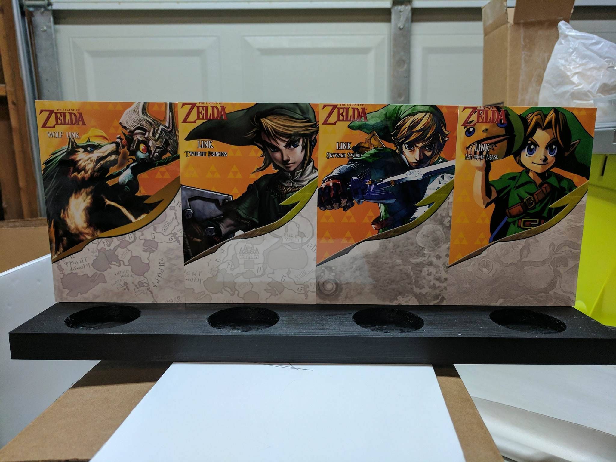 Full COMPLETE Amiibo Display Wall Shelves/Stands Over 190 Etsy