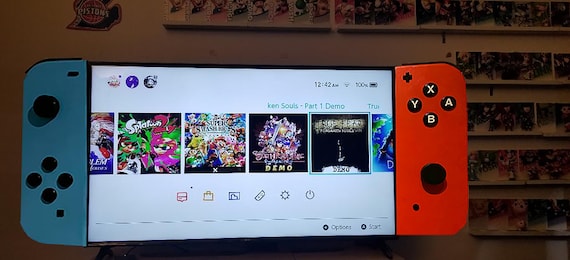 wall mount for nintendo switch