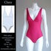 Clara One piece Swim Suit sewing pattern Women size XS to 3XL