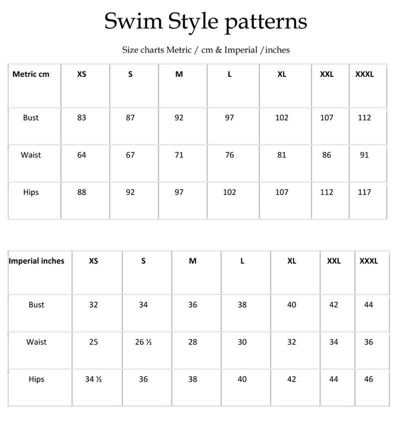High Waist Collective bikini sewing pattern women size XS to XXXL bikini pattern pdf sewing pattern bathing suit pattern high cut image 6
