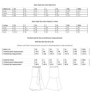 Midi Tiered/flared Skirt Sewing Pattern Womens PDF Midi Skirt Pattern ...