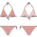 Reversible String bikini swimwear sewing pattern women | swimsuit pattern | bikini pattern | bathing suit pattern | halter bikini top | sew