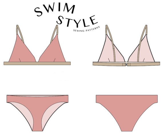 Heiress Women s bikini sewing pattern | Etsy