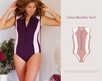 Gina Rashie suit pattern Women size XS to 3XL
