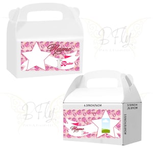 1st Rodeo Party Favor Bundle - Canva Design Template