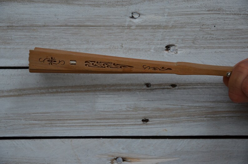 Retro Fan Wooden Fan Vintage Wooden Hand Fan Hand Pan