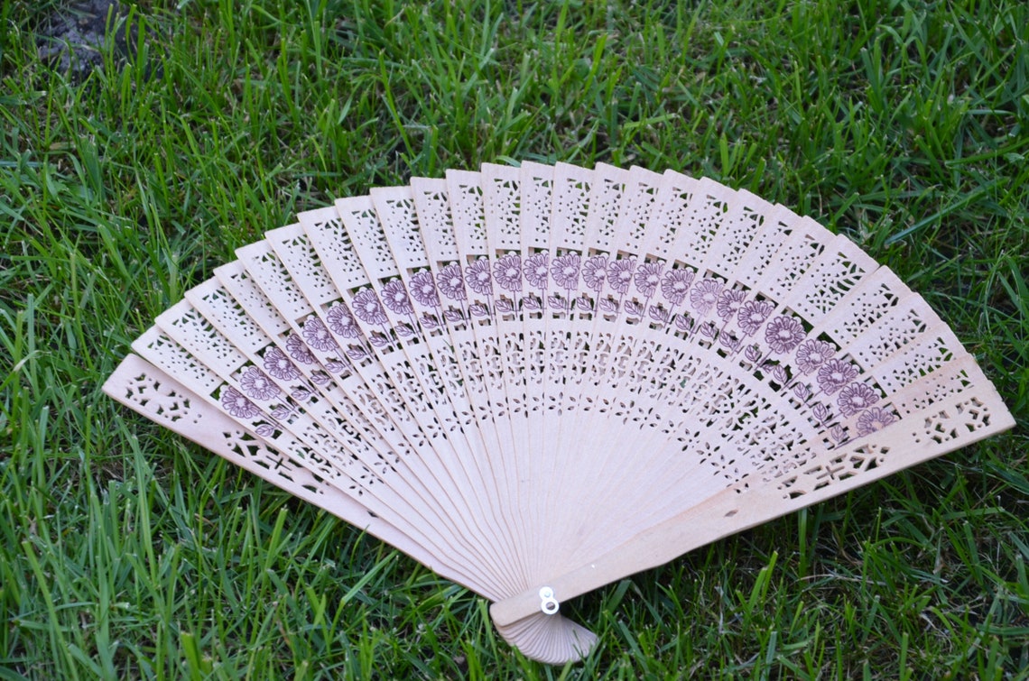 Vintage Wooden Hand Fan Retro Fan Wooden Fan Hand Pan Etsy