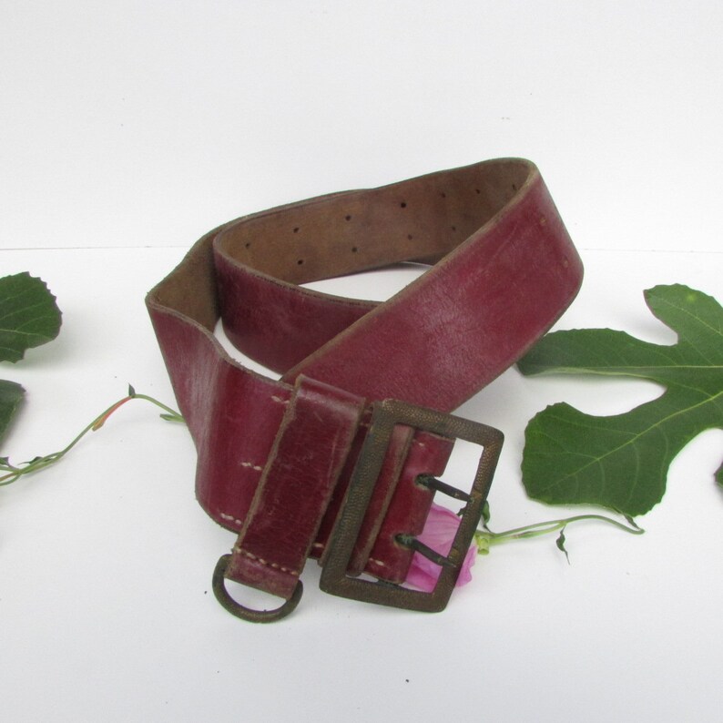 Original russe officier ceinture en cuir