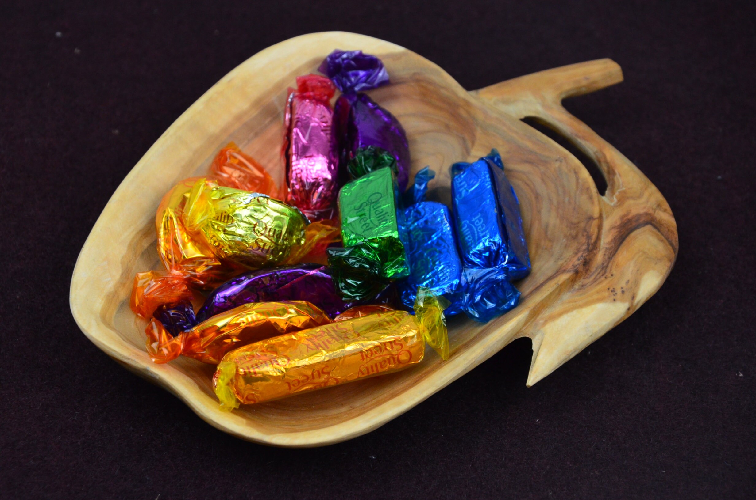 Vintage Wooden Candy Tray the Form of Apple Wooden Candy Etsy